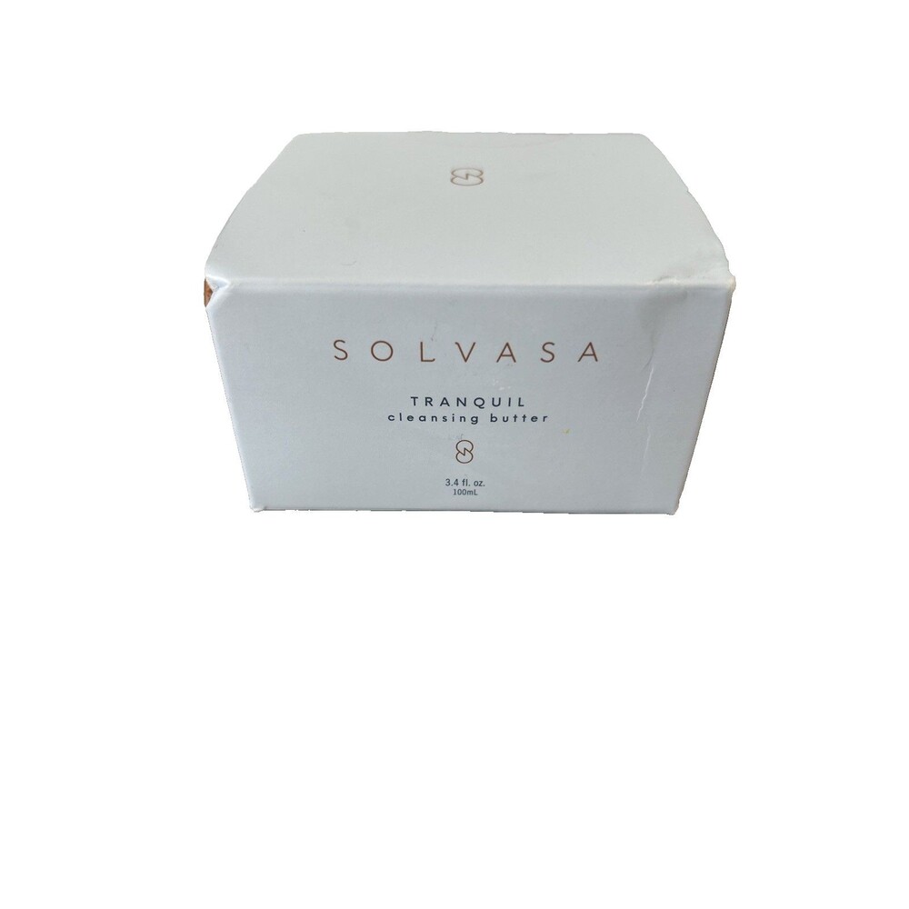 Solvasa Tranquil Cleansing Butter 3.4 Fl oz/100 ml Facial Balm New In Box